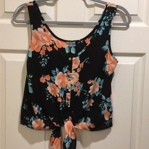M floral tank top